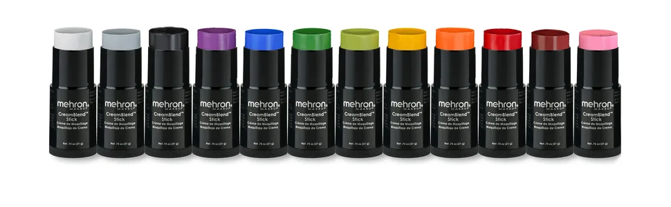 Mehron Makeup CreamBlend Stick - Foundation (0.75 Ounce) (Light 0) - bold