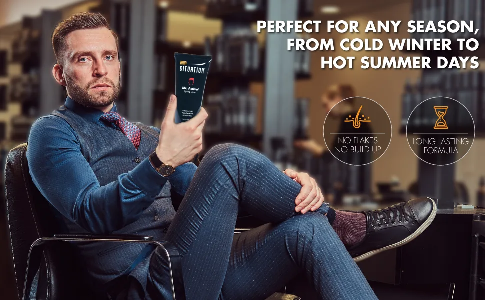 Mr. Active Hair Gel Glue Extreme Strong Hold - Mr. Active 5