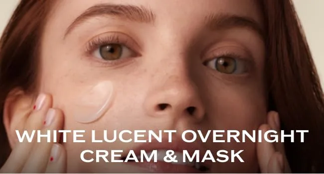 Shiseido White Lucent Power Brightening Mask - Includes 6 Sheets - Targets Dark Spots & Discoloration - Non-Comedogenic - All Skin Types - White Lucent