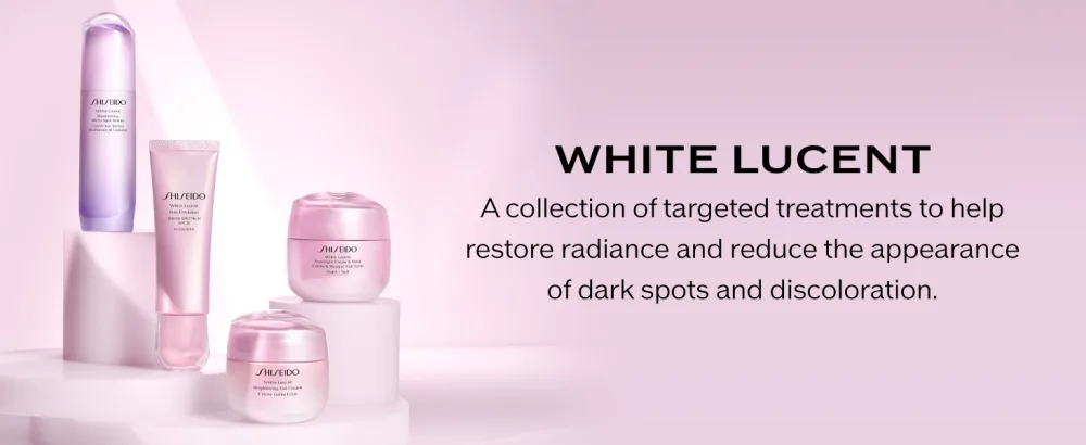 Shiseido White Lucent Power Brightening Mask - Includes 6 Sheets - Targets Dark Spots & Discoloration - Non-Comedogenic - All Skin Types - White Lucent Shiseido