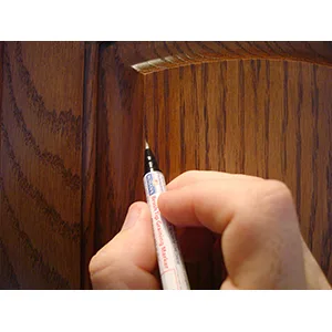 Mohawk Brush Tip Graining Marker - Dark Perfect Brown - Brush Tip Marker