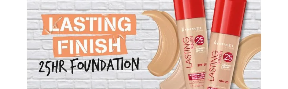Rimmel Lasting Finish 25 Hour Foundation Colour: 203 True Beige by Rimmel - product information 1