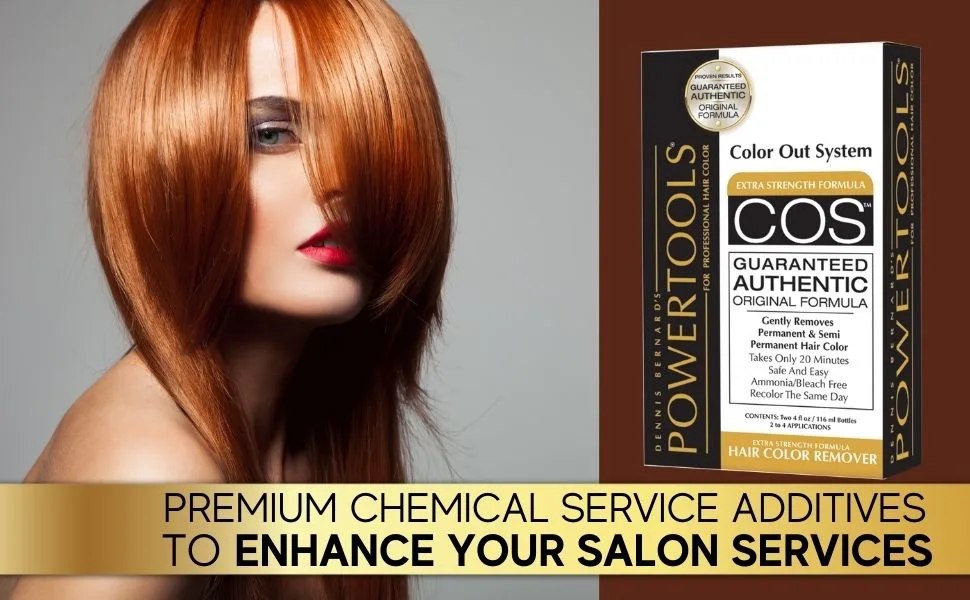 COS  The Original Color Out System | Guaranteed Authentic Original Formula l Safely Remove Semi & Permanent Hair Color | Ammonia Free - eliminates fade out, natural ingredients, premium chemical service additives
