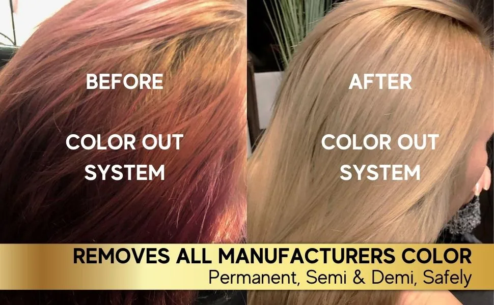 COS  The Original Color Out System | Guaranteed Authentic Original Formula l Safely Remove Semi & Permanent Hair Color | Ammonia Free - enhance color services, permanent, semi, and demi safe