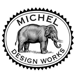 Michel Design Works Scented Drawer Liners  Lavender Rosemary - Michel Design Works Logo