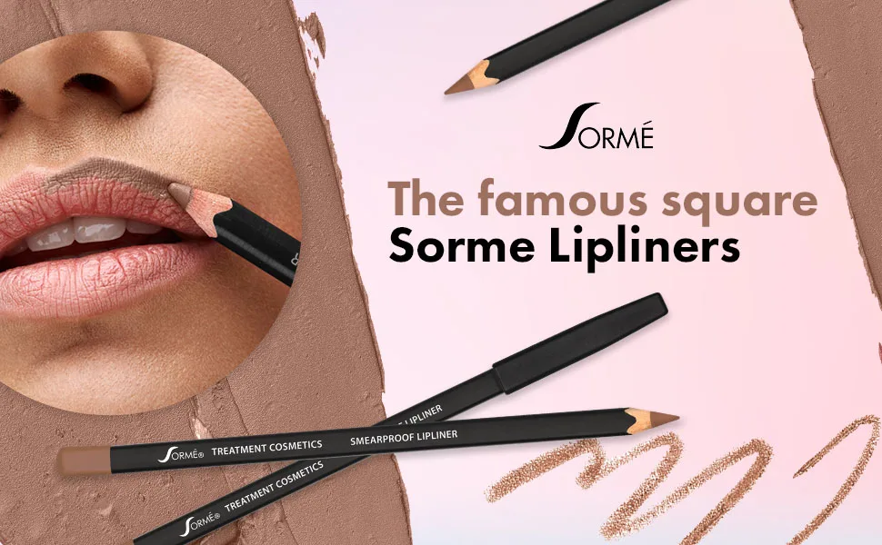 Sorme Cosmetics Waterproof Natural Smearproof Lip Liner Earth - Banner 1