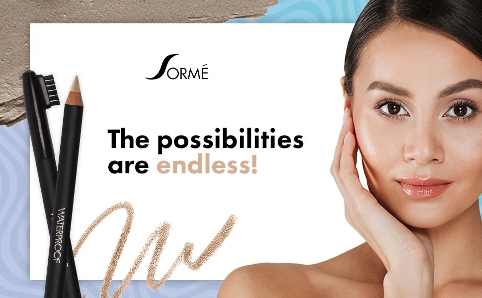 Sorme' Treatment Cosmetics Natural Definitive Waterproof Eyebrow Pencil - Banner 1