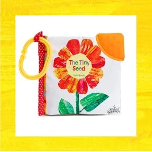 World of Eric Carle  The Very Hungry Caterpillar Tiny Seed Clip-On Soft Book - Learn & Play