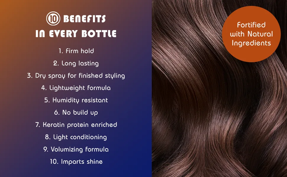 It's a 10 Miracle Super Hold Finishing Hair Spray Plus Keratin  10 Ounce - product information 3