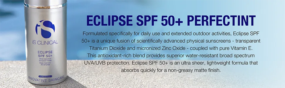 iS CLINICAL Eclipse SPF 50 Plus Perfectint Sunscreen  Beige - spf 50, hsa approved items only list