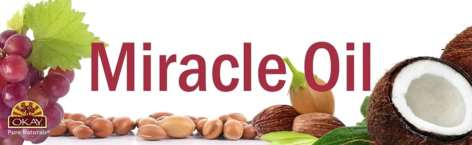 OKAY MIRACLE OIL NATURALE 4oz / 118ml - miracle oil