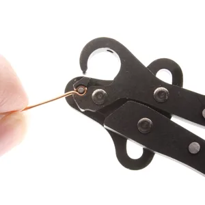 Beadsmith Vintaj One Step Looper Tool Copper - looper step 3