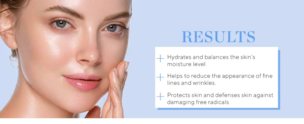 HydroPeptide Face Lift  Advanced Ultra-Light Moisturizer  Balances Hydration and Age-Preventing  1 Ounce - RESULTS