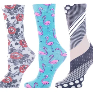Celeste Stein Therapeutic Compression Socks  Midnight Lace  8-15 mmhg  .6 Ounce Midnight Lace 0.6 Ounce - product information 3