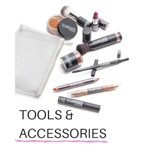 SUSAN POSNICK COSMETICS  COLORCORRECT: (C1/Light) Highlighter Contour Corrector 2 Color Concealer Stick/Cruelty Free/Healthy Natural Makeup US - Makeup Bag, makeup brushes, tweezers, sanitizer