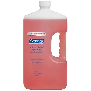 Softsoap Antibacterial Liquid Hand Soap Refill  Crisp Clean 1Gallon - hand soap, dishwashing soap, dishwash cleaner, heavy duty, restaurant cleaner
