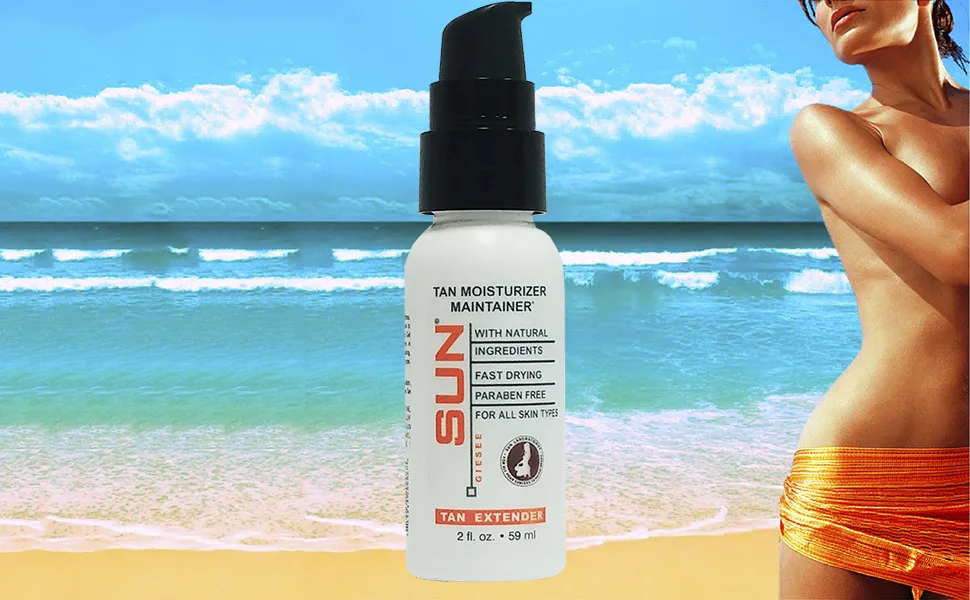 Sun Labs Tan Extender Lotion for Moisturizing your Golden Glow - 2 Oz. Bottle - Tan Extender