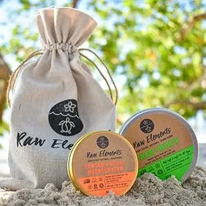 Raw Elements Tinted Face Stick All-Natural Mineral Sunscreen | Non-Nano Zinc Oxide  95% Organic  Very Water Resistant  Reef Safe  Non-GMO  Cruelty Free  SPF 30+  All Ages Safe  Moisturizing  0.5oz - all natural sunscreen biodegradable sunscreen certified natural sunscreen clean plastic sunscreen