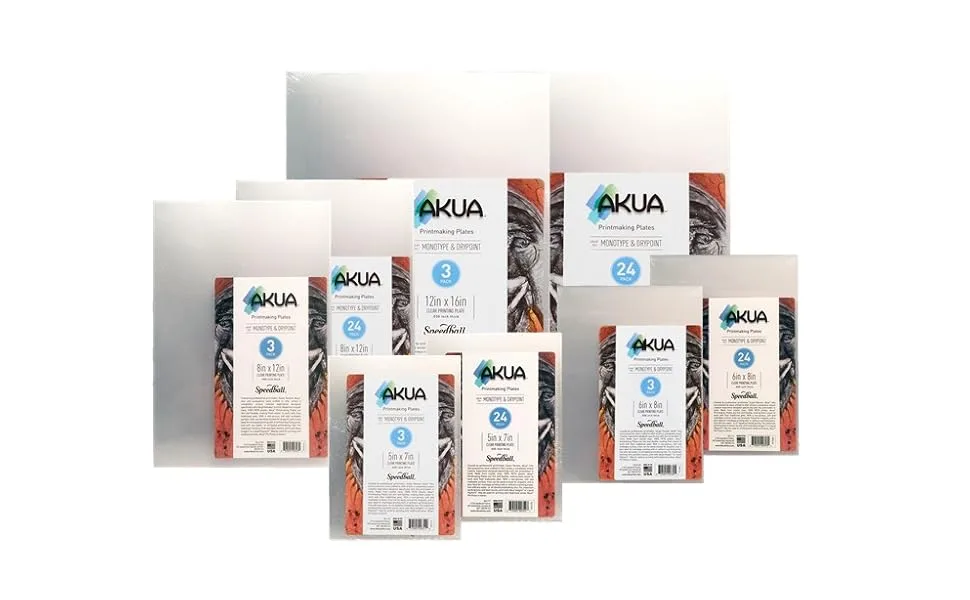 Akua Pin Press  20 Inch - printmaking plates, akua, intaglio, drypoint, monotype, speedball