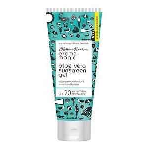 Aroma Magic Aloe Vera Sun Screen Gel SPF 20 - 100ml - product information 1