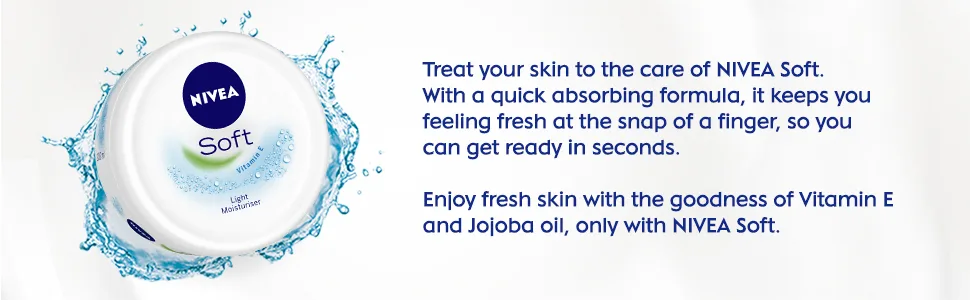 Nivea Soft Light Moistirising Cream  300ml - product information 2