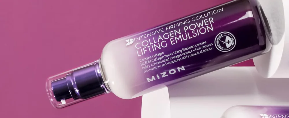 MIZON Collagen Line  Collagen Power Lifting Emulsion  High Moisture  High Elasticity  Anti-Wrinkle Care  Face Moisturizer  (120ml 4.06 fl oz) - collagen emulsion 5