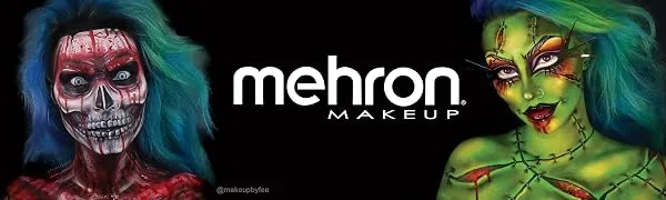 Mehron Makeup Liquid Face and Body Paint (4.5 oz) (GLOW IN THE DARK) 4.5 Ounce Glow in the Dark - mehron special effects makeup face body paint cosplay halloween paradise artist professional beauty