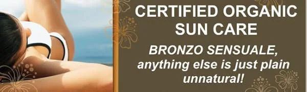 Bronzo Sensuale SPF 0 No Sunscreen Reef Safe Deep Golden Tanning for Tanning Beds or the Sun Organic Carrot Lotion 8.5 Ounces - tanning, organic
