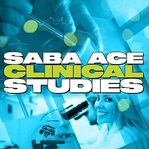 Appetite Control and Energy ACE New Formula. DMAA Free. 60 Capsules - Saba ACE clinical Studies