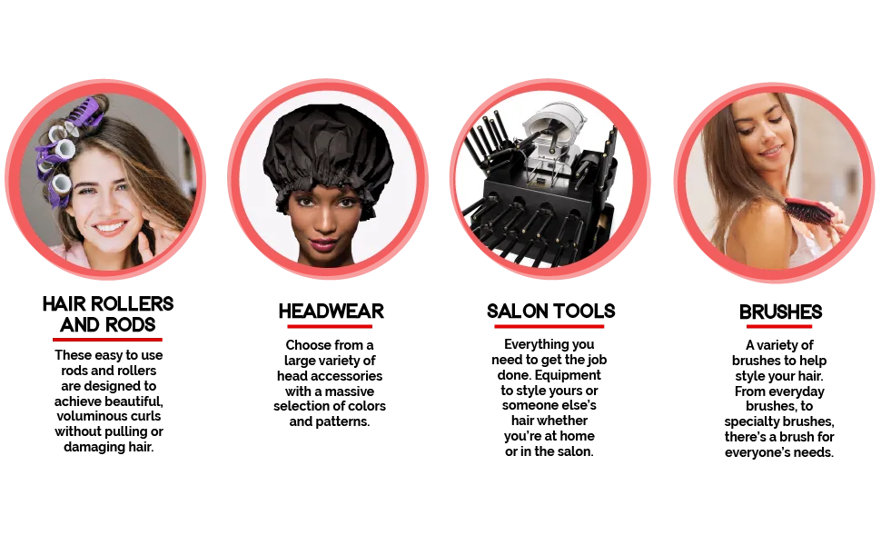 Annie Shower Cap  Black - hair combs brushes caps rollers bonnet annie international
