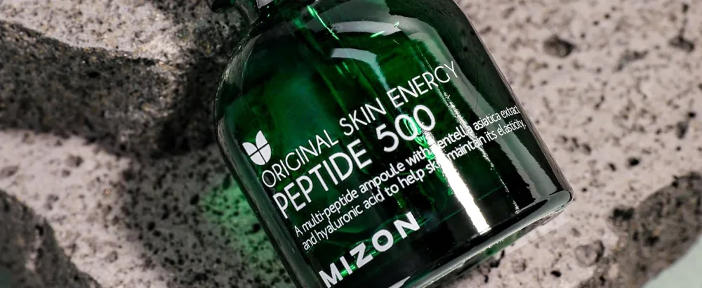 MIZON Peptide 500 Ampoule  Anti-wrinkle  Safe Formula  Moisturizing (1.01 fl oz 30ml) - peptide 500