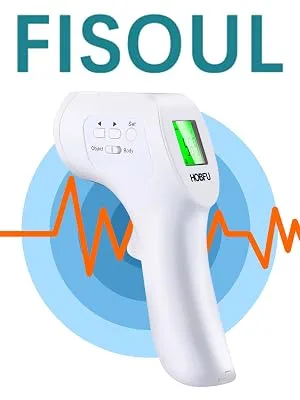 Forehead Thermometer for Adults  Non-Contact Forehead Thermometer for Body Temperature & Surface of Objects Use Thermometer for 1sTemperature Measurement (White) - product information 10