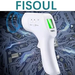 Forehead Thermometer for Adults  Non-Contact Forehead Thermometer for Body Temperature & Surface of Objects Use Thermometer for 1sTemperature Measurement (White) - product information 4