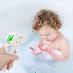 Forehead Thermometer for Adults  Non-Contact Forehead Thermometer for Body Temperature & Surface of Objects Use Thermometer for 1sTemperature Measurement (White) - thermometer