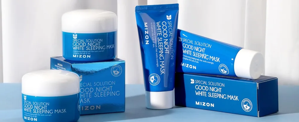 MIZON Good Night Sleeping Mask  Bright Skin  Night Mask  Clear Skin  Moisturizing Mask (50ml / 1.69 fl oz ) - good night white sleeping mask