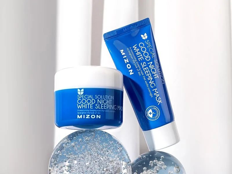 MIZON Good Night Sleeping Mask  Bright Skin  Night Mask  Clear Skin  Moisturizing Mask (50ml / 1.69 fl oz ) - good night white sleeping mask