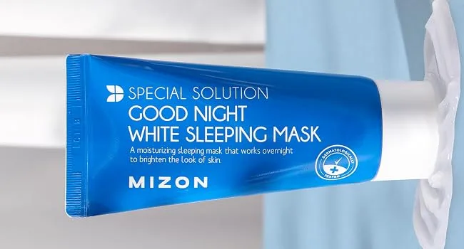 MIZON Good Night Sleeping Mask  Bright Skin  Night Mask  Clear Skin  Moisturizing Mask (50ml / 1.69 fl oz ) - good night white sleeping mask