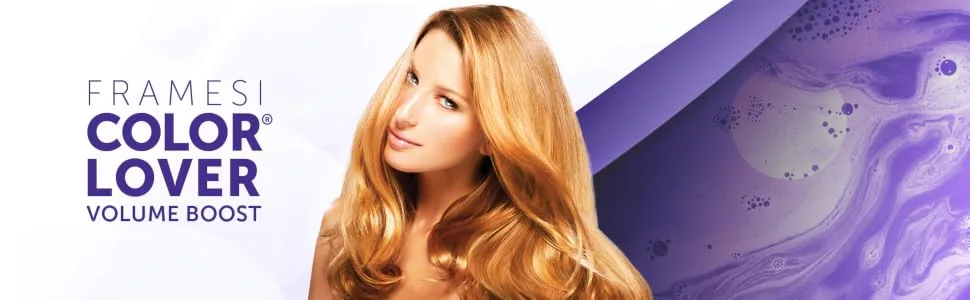 Framesi Color Lover Volume Boost Shampoo  16.9 fl oz  Sulfate Free Shampoo with Quinoa and Aloe Vera  Color Treated Hair - Framesi Color Lover Volume Boost Conditioner, Ultra-light, ultra-rich volumizing, strengthen hair
