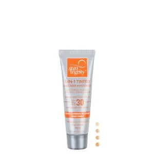 SAMPLE TUBE - Suntegrity 5 in 1 Tinted Face Sunscreen (Light) - Suntegrity 5-in-1 Sample