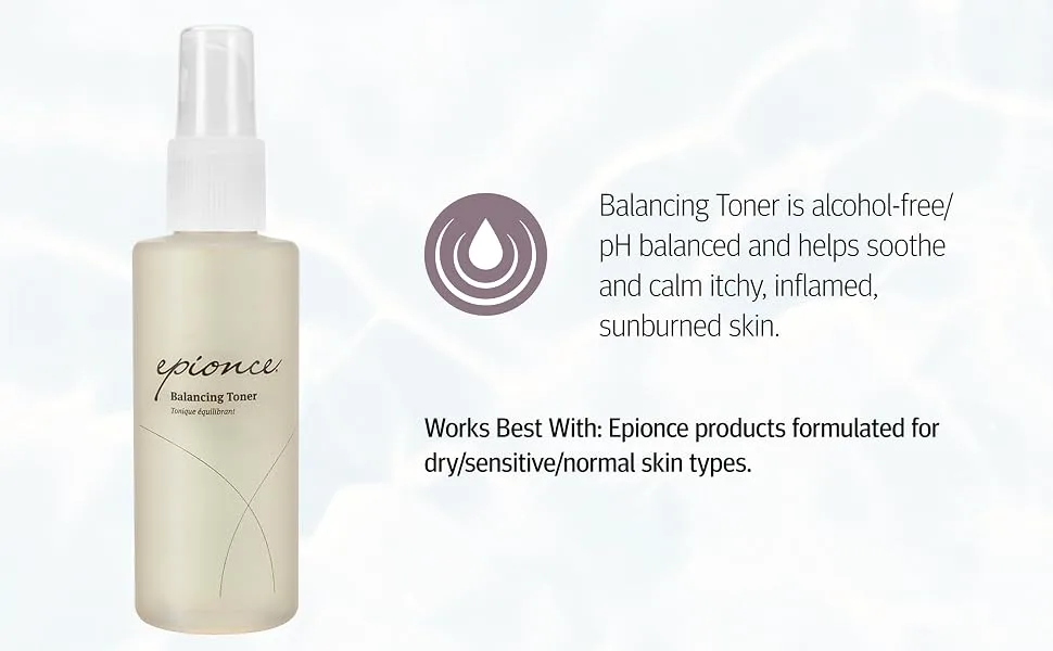 Epionce Balancing Toner  pH Balanced Facial Toner  Toner for Dry  Sensitive  and Normal Skin  4 oz - Balancing Toner