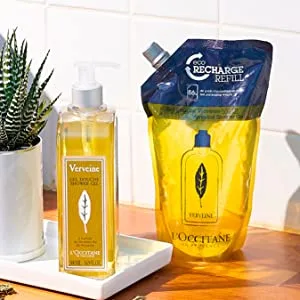 L Occitane Shea Hands & Body Verbena Liquid Soap Refill  16.9 fl. oz. - product information 4