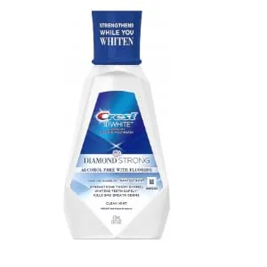 Crest 3D White Glamorous White Mouthwash  Alcohol Free Multi-Care Whitening Mouthwash  Arctic Mint  32 fl oz (946 mL) - product information 1