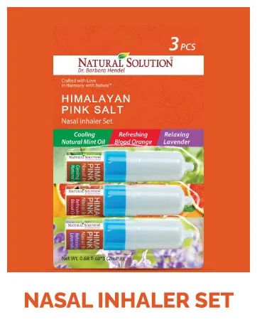 Natural Solution Himalayan Bath Salt Bag Soften & Moisturize Your Skin Bath for Therapy - 1 lbs Himalayan Bath Salt - 1Lbs - Nasal inhaler