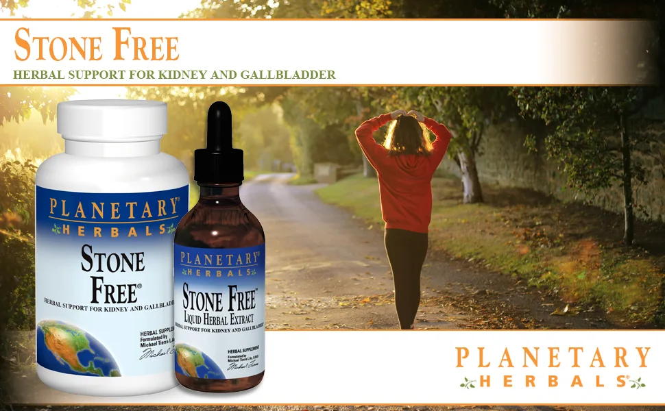 Planetary Herbals Stone Free 820mg  Herbal Support for Kidney and Gallbladder  270 tablets - StoneFree