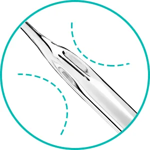Supersmile Crystal Collection Toothbrush - ergonomic handle