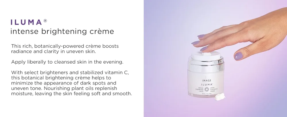 IMAGE Skincare Iluma Intense Brightening Cr me with VT  1.7 Ounce - intense brightening creme