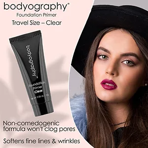 Bodyography Foundation Primer - Prepares your Face for a Flawless Look - Clear  Travel Size - foundation, liquid foundation, foundation makeup, Bodyography Foundation