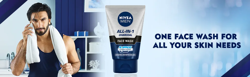 Nivea Men All In 1 Face Wash 100Ml by Nivea - product information 1