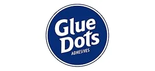 Glue Dots Repositionable Adhesive Sheets  Double Sided  Temporary Bond  5 Sheets (37010)  clear 5 Sheets Repositionable - Glue Dots Logo