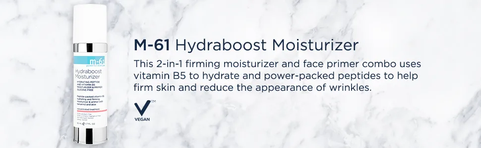 M-61 Hydraboost Moisturizer  Hydrating Peptide and Vitamin B5 Moisturizer & Primer - product information 2
